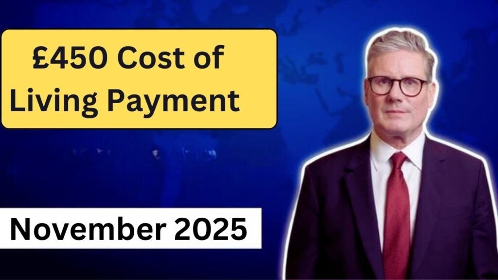 £450 Cost of Living Payment November 2025